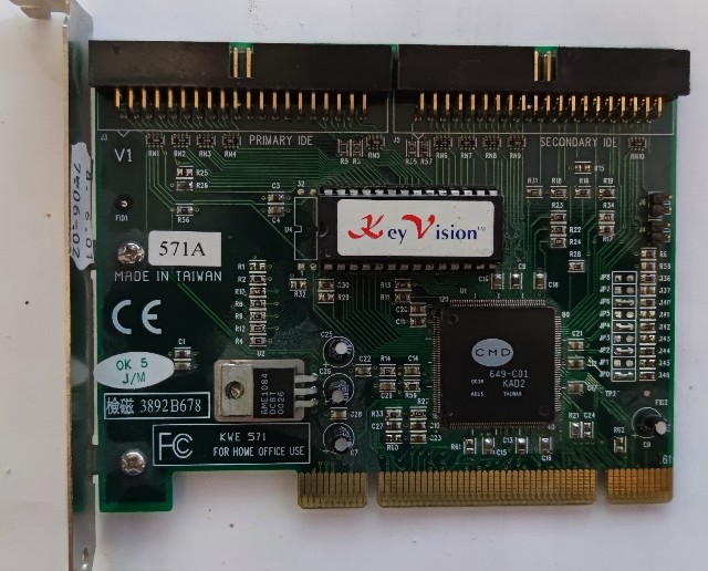 ATA RAID Řadič KOUWELL KW-571 PCI-IDE